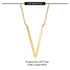 Initial stainless steel polishing plating hollow out 18k gold plated necklace